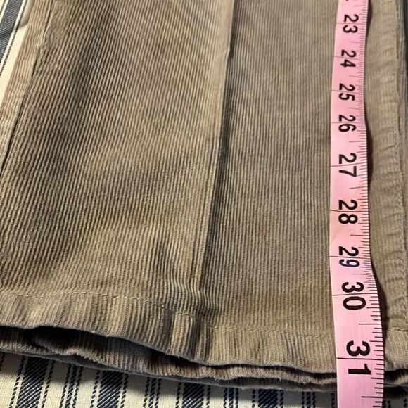 Coldwater Creek 14 Preppy High Waist Courdroy Pants Sz 14 - Picture 5 of 12